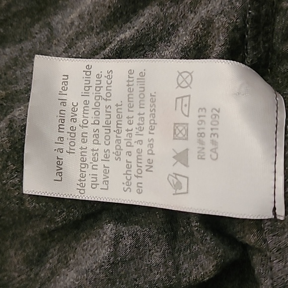 Plenty by Tracy Reese Top Blouse Grey Ruffles Button Up Soft High Collar - Picture 11 of 14